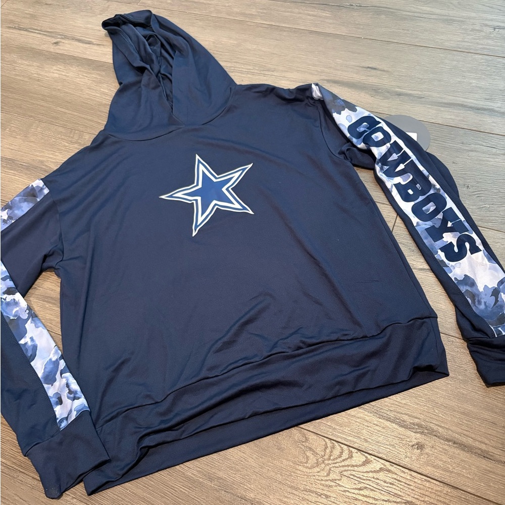 Womens Dallas Cowboys Tech Hoodie Shirt Size S